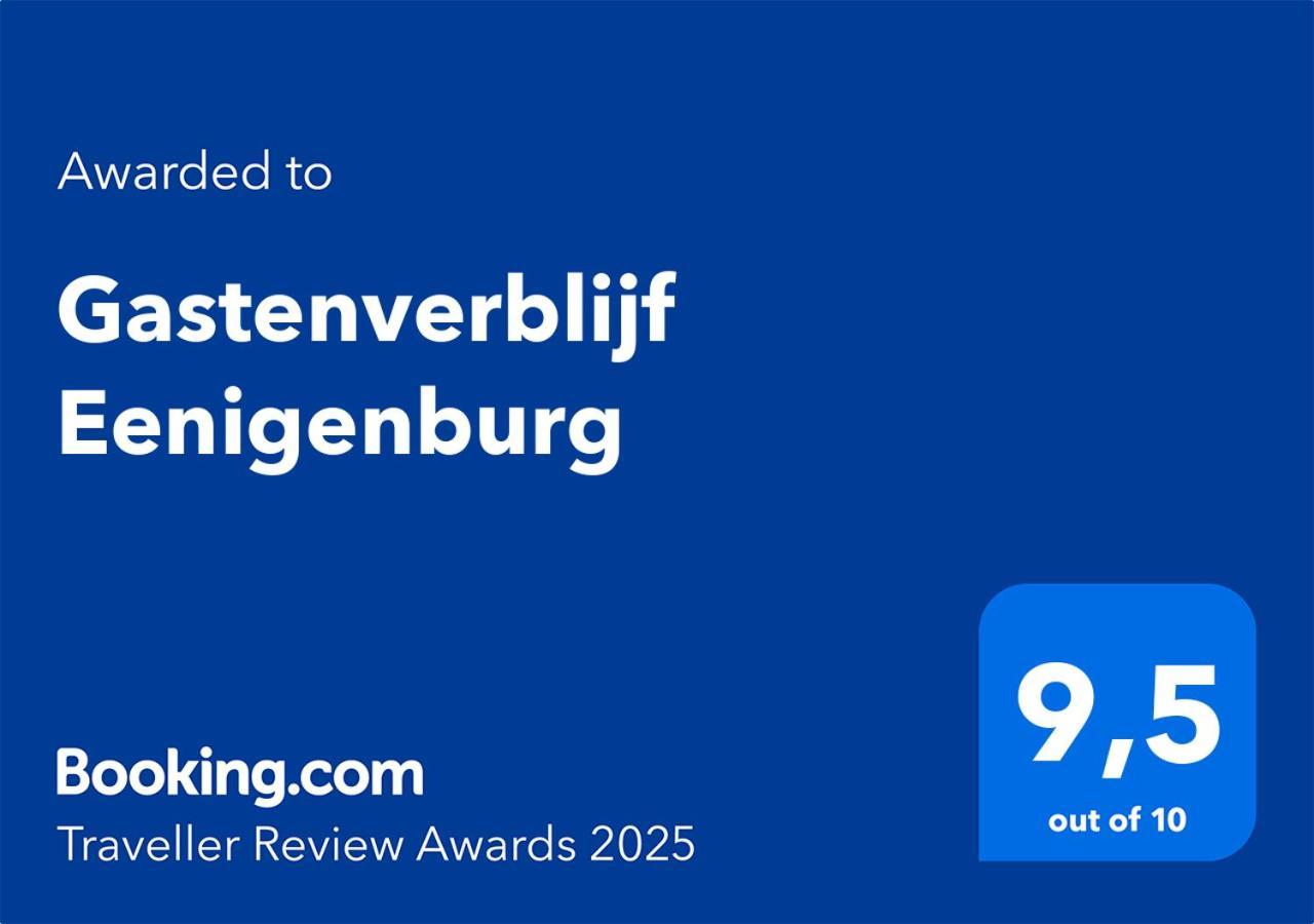 Gastenverblijf Eenigenburg Buitenkant foto